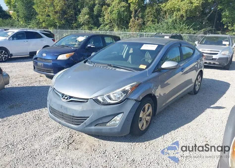 2016 Hyundai Elantra Se from USA, damaged, VIN 5NPDH4AE6GH677370